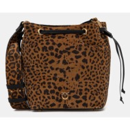 τσάντα σουέτ pinko δέρμα σαμουά