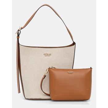 τσάντα guess nicolette υλικό 1 53% βαμβάκι, 39%
