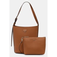 τσάντα guess meridian υλικό 1: 100% πολυουρεθάνη
υλικό 2: 100% πολυουρεθάνη