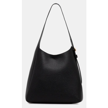 δερμάτινη τσάντα tory burch romy small romy φυσικό δέρμα