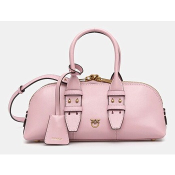 δερμάτινη τσάντα pinko horizontal κύριο υλικό φυσικό δέρμα