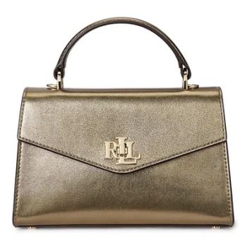 δερμάτινη τσάντα lauren ralph lauren κύριο υλικό 100%