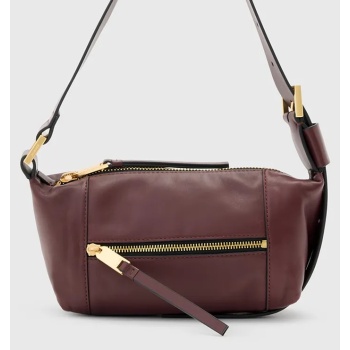 δερμάτινη τσάντα allsaints vega φόδρα 100% βαμβάκιυλικό 1