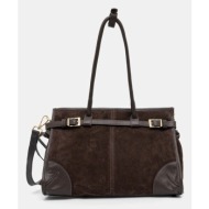 τσάντα σουέτ answear.lab κύριο υλικό: φυσικό δέρμα, δέρμα σαμουά
σόλα: υφαντικό υλικό