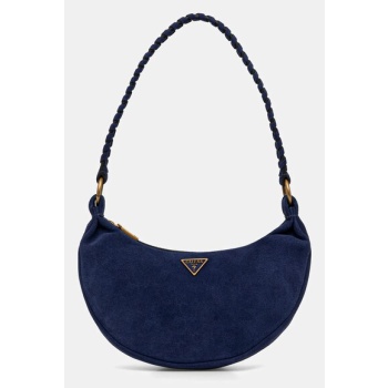 τσάντα σουέτ guess amita κύριο υλικό 100% δέρμα