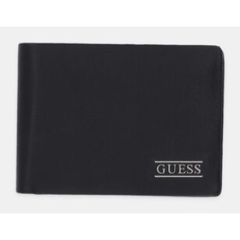 δερμάτινο πορτοφόλι guess boston κύριο υλικό 100% φυσικό