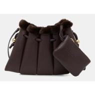 τσάντα themoire 100% τεχνητό δέρμα