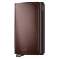 δερμάτινο πορτοφόλι secrid dusk αλουμίνιο, δέρμα βοοειδών