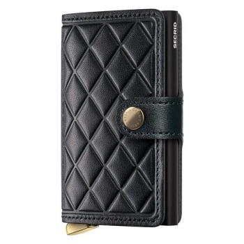 δερμάτινο πορτοφόλι secrid emboss diamond δέρμα