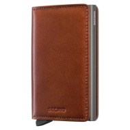 δερμάτινο πορτοφόλι secrid texano αλουμίνιο, φυσικό δέρμα