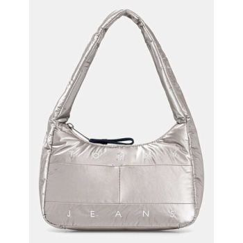 τσάντα tommy jeans 100% ανακυκλωμένο πολυαμίδιο