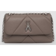 δερμάτινη τσάντα patrizia pepe κύριο υλικό: 100% φυσικό δέρμα
φόδρα: 100% βισκόζη