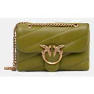 δερμάτινη τσάντα pinko ...