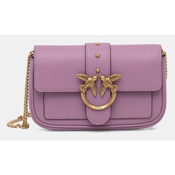 δερμάτινη τσάντα pinko κύριο υλικό φυσικό δέρμαφόδρα 100%