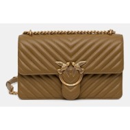 δερμάτινη τσάντα pinko ...