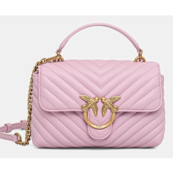 δερμάτινη τσάντα pinko 100% δέρμα πρόβατου