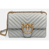 δερμάτινη τσάντα pinko ...