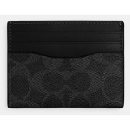 coach θήκη για κάρτες δερμάτινη υλικό 1: 100% δέρμα μόσχου,υλικό 2: 100% υφασμάτινο υλικό