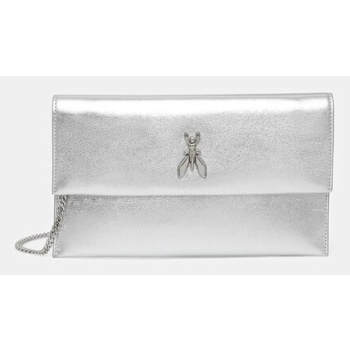 patrizia pepe clutch γυναικεία δερμάτινη ολόκληρο το