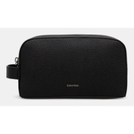 δερμάτινη τσάντα καλλυντικών calvin klein 100% δέρμα βοοειδών