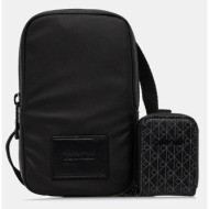 σακίδιο calvin klein υλικό 1: 60% ανακυκλωμένος πολυεστέρας, 40% πολυουρεθάνη
υλικό 2: 100% πολυουρε