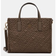 τσάντα tommy hilfiger υλικό 1: 100% ανακυκλωμένο νάιλον
υλικό 2: 100% δέρμα βοοειδών