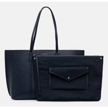 δερμάτινη τσάντα tory burch perry φυσικό δέρμα