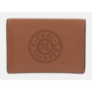δερμάτινο πορτοφόλι karl lagerfeld k/circle 53% δέρμα βοοειδών, 47% πολυουρεθάνη