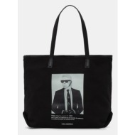 βαμβακερή τσάντα karl lagerfeld k/essential κύριο υλικό: 60% ανακυκλωμένο βαμβάκι, 40% βαμβάκι
φόδρα