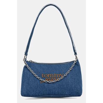 τζιν τσάντα tommy jeans 100% βαμβάκι