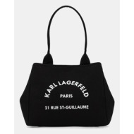 βαμβακερή τσάντα karl lagerfeld k/rsg κύριο υλικό: 65% ανακυκλωμένο βαμβάκι, 35% βαμβάκι
φόδρα: 100%
