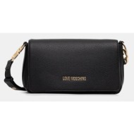 τσάντα love moschino 100% pu - πολυουρεθάνη