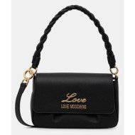 δερμάτινη τσάντα love moschino 70% φυσικό δέρμα, 30% πολυουρεθάνη