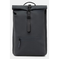σακίδιο πλάτης rains 13320 rolltop rucksack w3 100% πολυεστέρας με επίστρωση πολυουρεθάνης