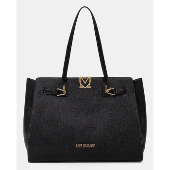 τσάντα love moschino 100% πολυουρεθάνη