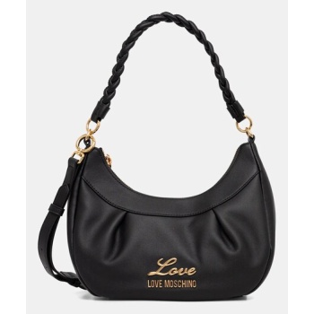 τσάντα love moschino 70% φυσικό δέρμα, 30% πολυουρεθάνη