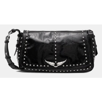 δερμάτινη τσάντα zadig&voltaire le zouzou vintage patent