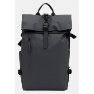 σακίδιο πλάτης rains 14590 rolltop rucksack large w3 100% πολυεστέρας με επίστρωση πολυουρεθάνης