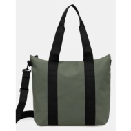 τσάντα rains 14160 tote bag mini w3 100% πολυεστέρας με επίστρωση πολυουρεθάνης