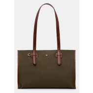 τσάντα weekend max mara acandore κύριο υλικό: 57% βαμβάκι, 43% πολυεστέρας
προσθήκη: 100% φυσικό δέρ