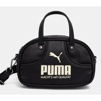 τσάντα puma 1976 mini grip κύριο υλικό 100% πολυεστέρας με
