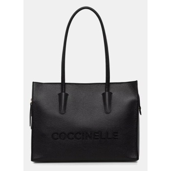 δερμάτινη τσάντα coccinelle φυσικό δέρμα