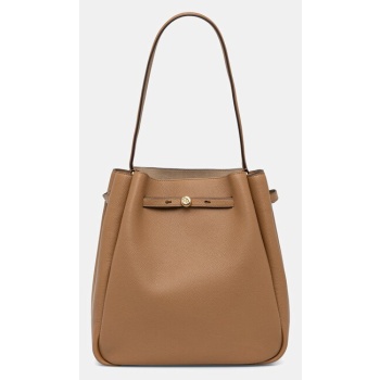 δερμάτινη τσάντα tory burch romy φυσικό δέρμα