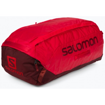 salomon outlife duffel 25l τσάντα ταξιδιού κόκκινη lc1516900
