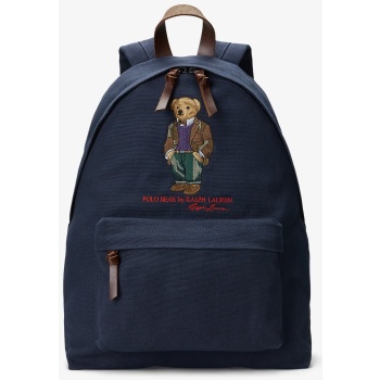 ralph lauren τσαντα backpack logo bear μπλε σε προσφορά