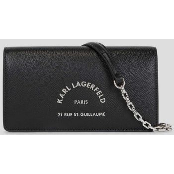 karl lagerfeld τσαντακι πορτοφολι crossbody αλυσιδα logo σε προσφορά