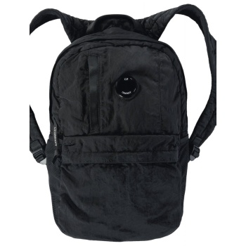 c.p. company τσαντα backpack logo μαυρο σε προσφορά
