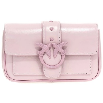pinko τσαντα cross body love one pocket c. naplack λιλα σε προσφορά