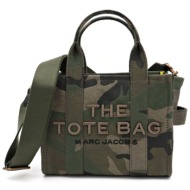 marc jacobs τσαντα cross body/χειρος the small tote logo army χακι