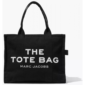 marc jacobs τσαντα shopping the large tote logo μαυρο